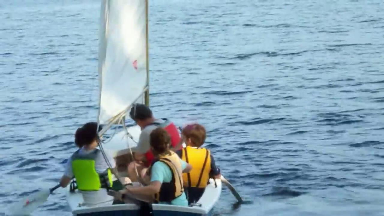 Sailing on Sand Pond