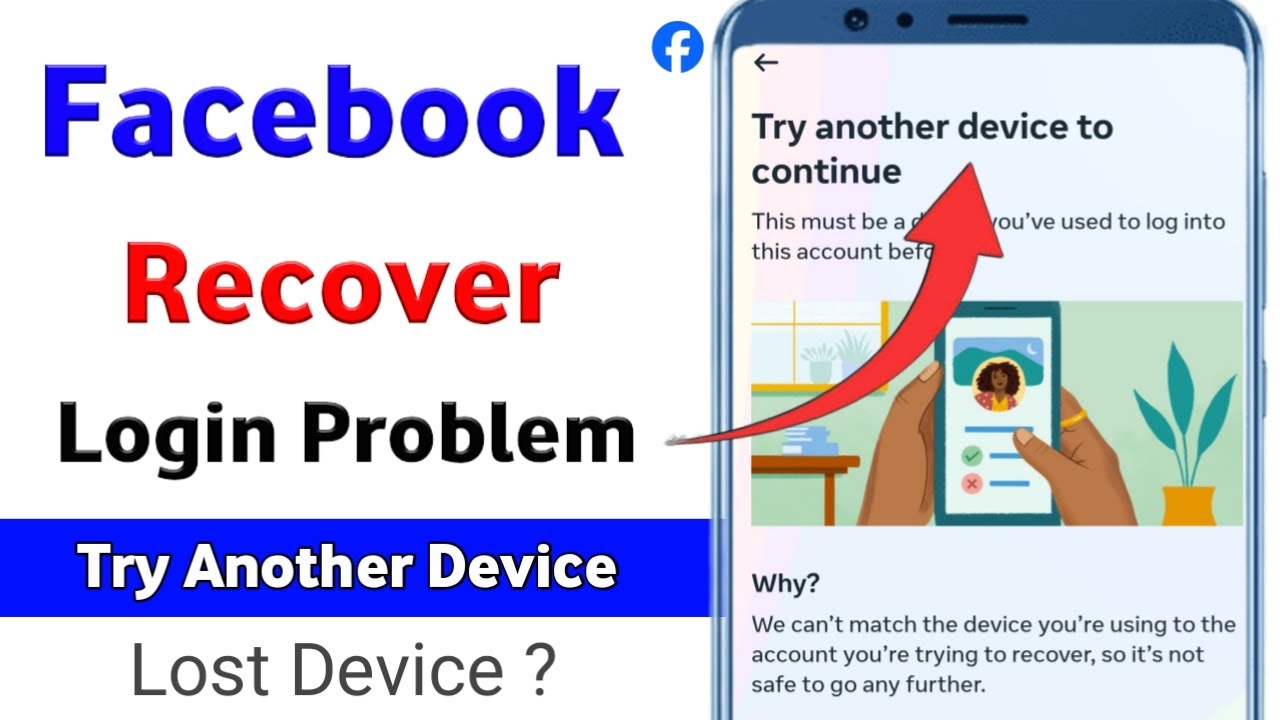 Try Another Device To Continue Facebook||How To Fix Try Another Device To Continue Facebook Recovery