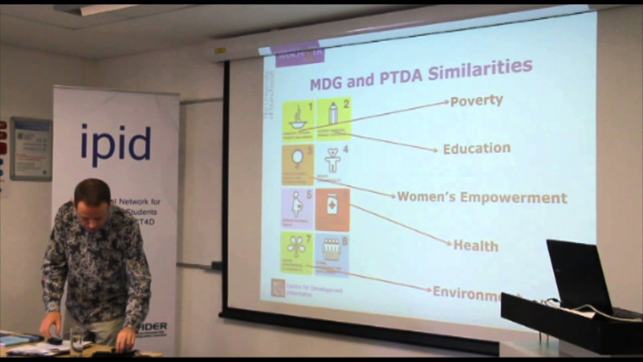 Prof. Richard Heeks at IPID 8th Symposium in 2013, Cape Town