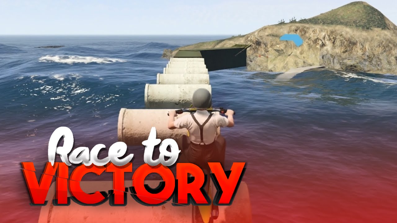 PROBEER DE STUNT TE CHEATEN! (GTA V RACE TO VICTORY S3 #27)
