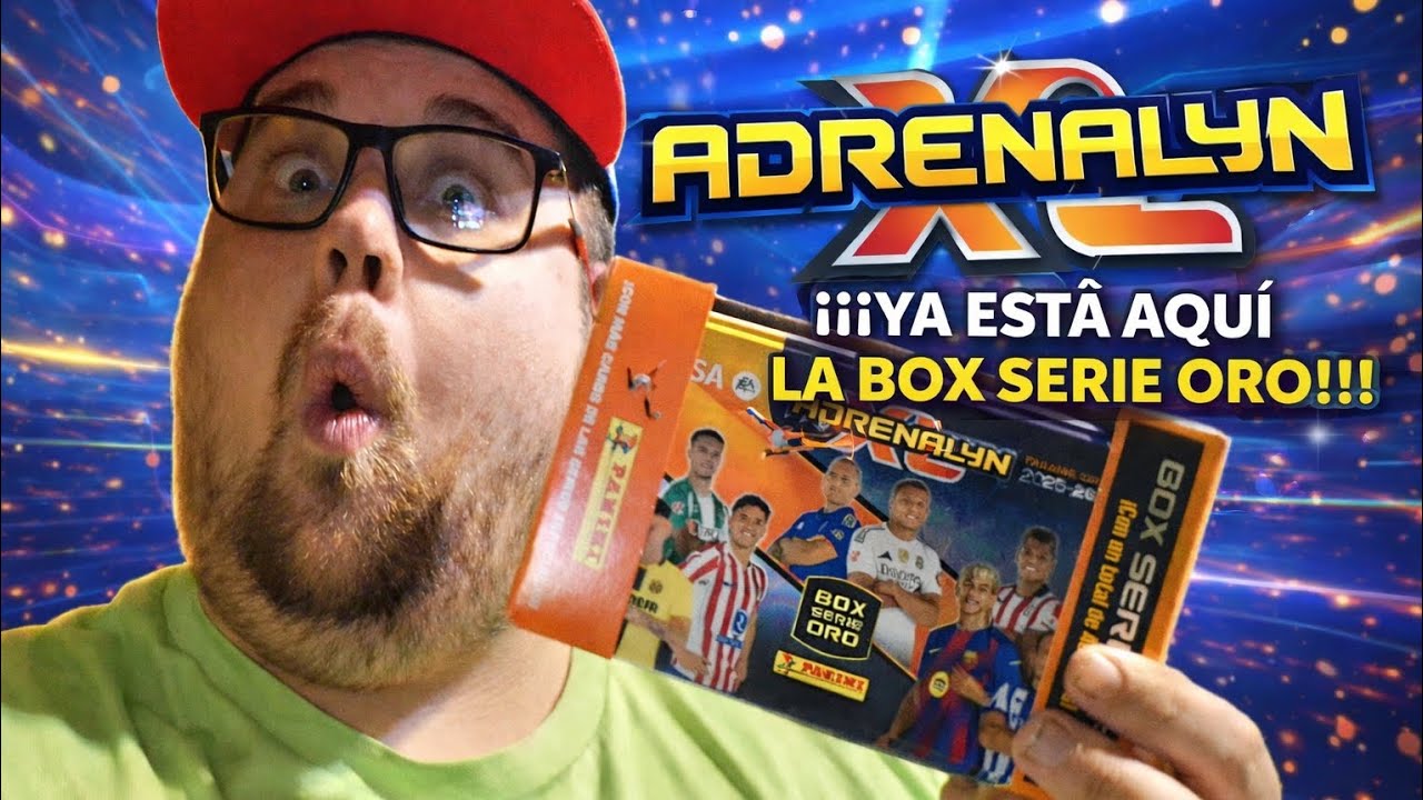 Unboxing Box Serie Oro De Adrenalyn XL 2025-2026 - Israelito Cards 