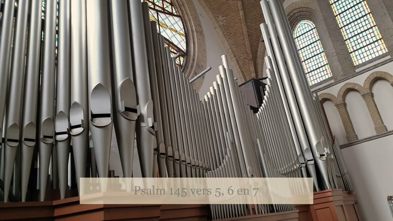 Hun bede heeft Hij nimmer afgewezen (Psalm 145 vers 5, 6 en 7)
