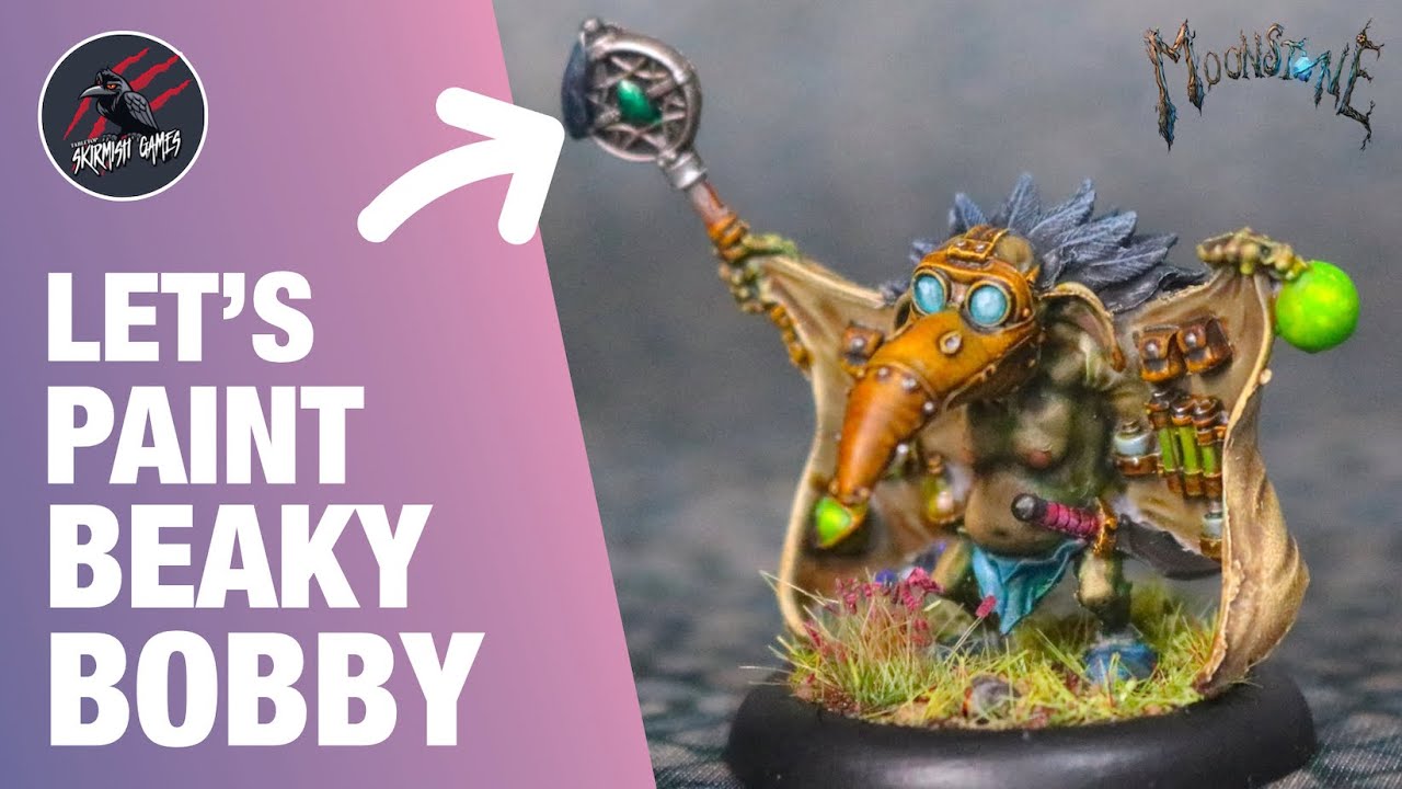 HOW TO PAINT BEAKY BOBBY - Moonstone The Whimsical Fantasy Skirmish Game