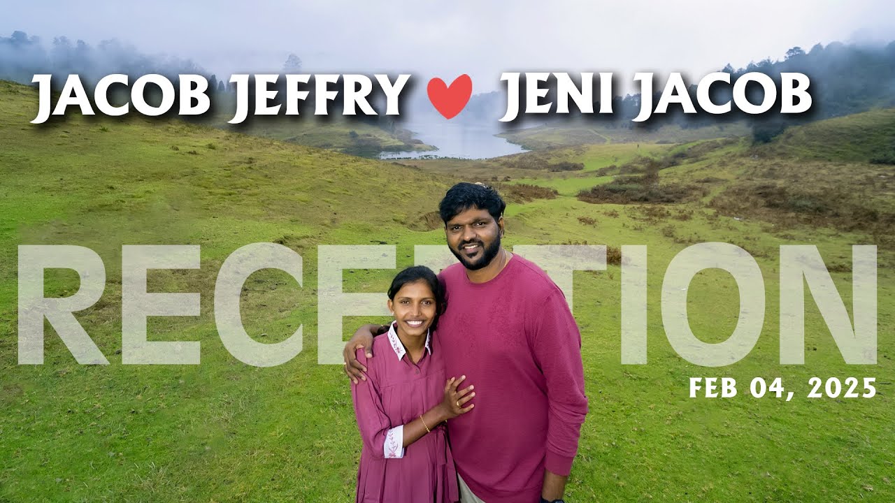 Jeffry - Jeni Jacob | Wedding Reception | Live Stream | 04.02.2025