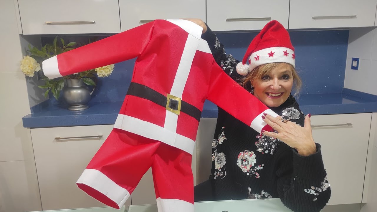 Disfraz de Papá Noel FACILISIMO!! (DIY)