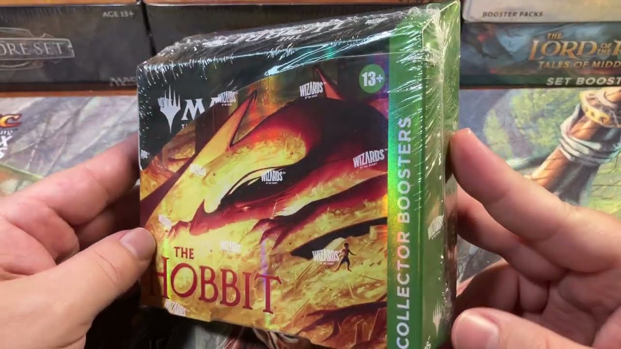 Полное вскрытие коллекционного бокса The Hobbit / Распаковка Magic The Gathering MTG HOB Мы нашли...