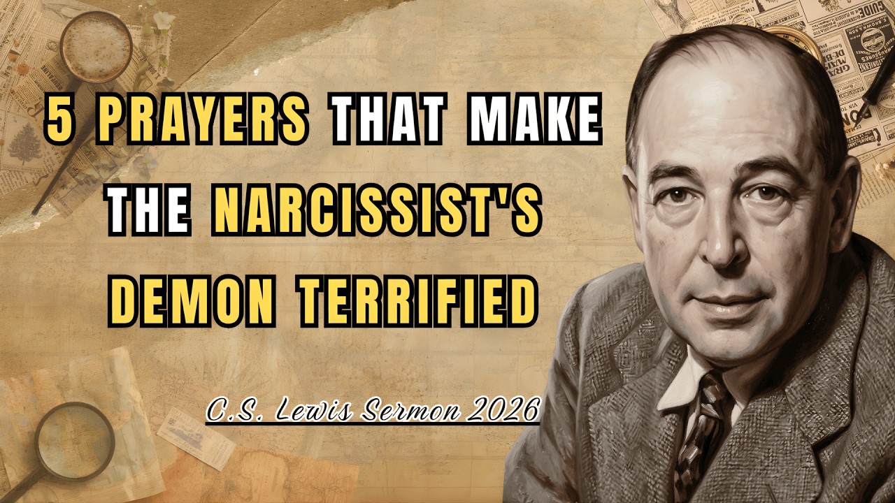5 PRAYERS THAT TERRIFY THE NARCISSIST'S DEMON — They Can Feel It When You Pray These| Cs Lewis