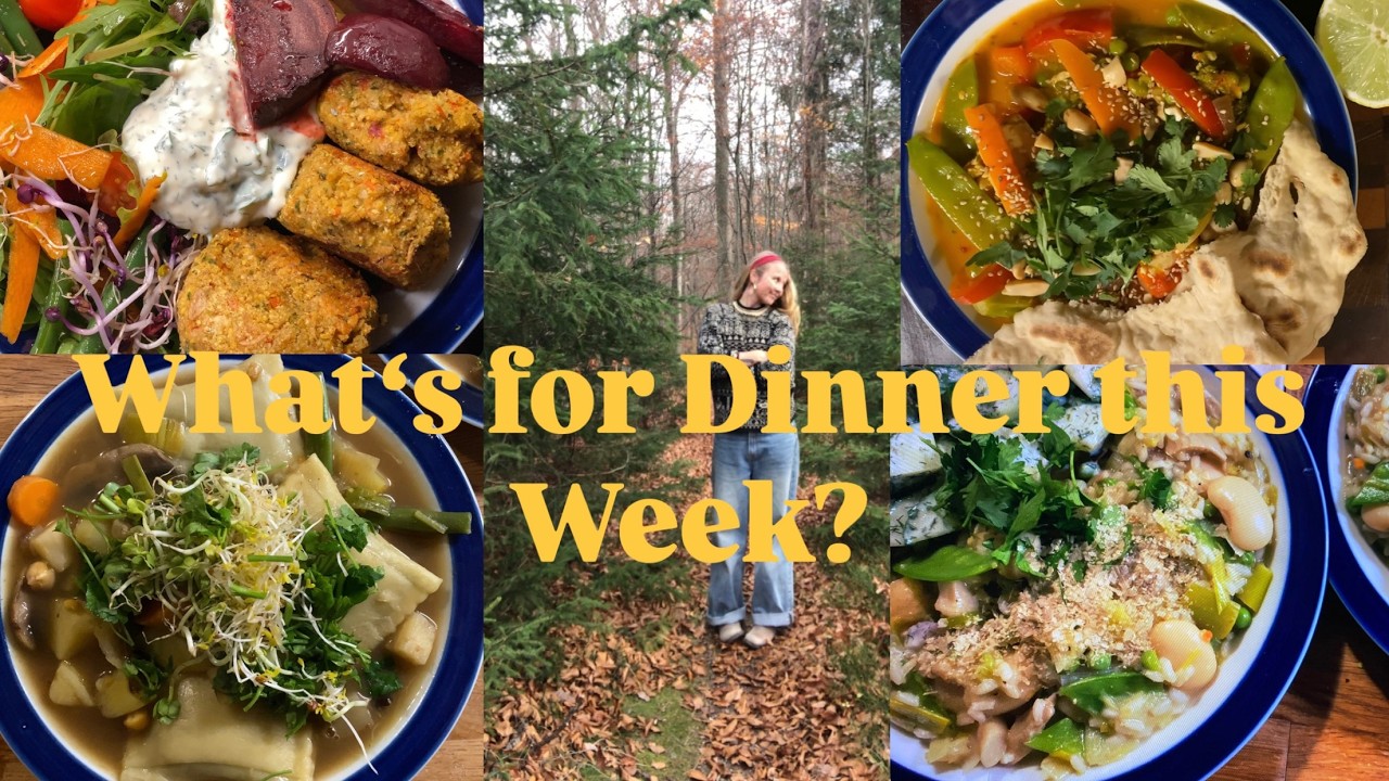 5 Homecooked Vegan Dinners | Realistic & Healthy