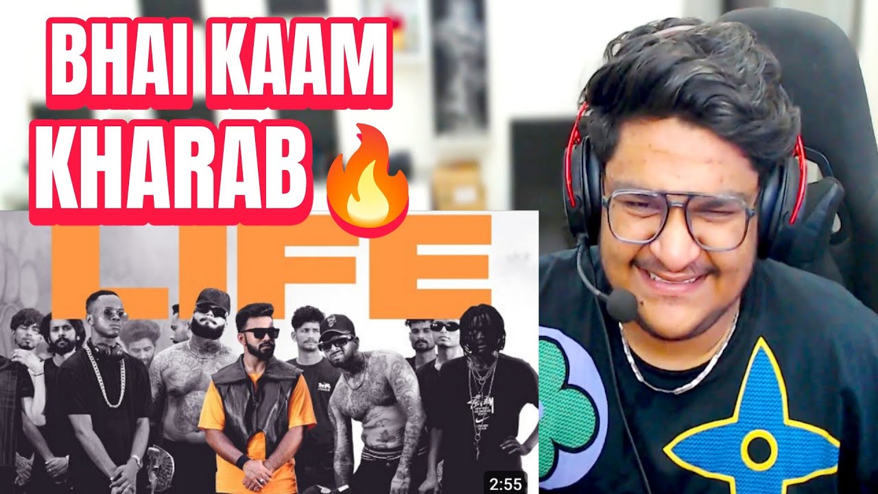 LIFE - Ujjwal Techno Gamerz X Sez On The Beat X Panther | | REACTION | VampFyre