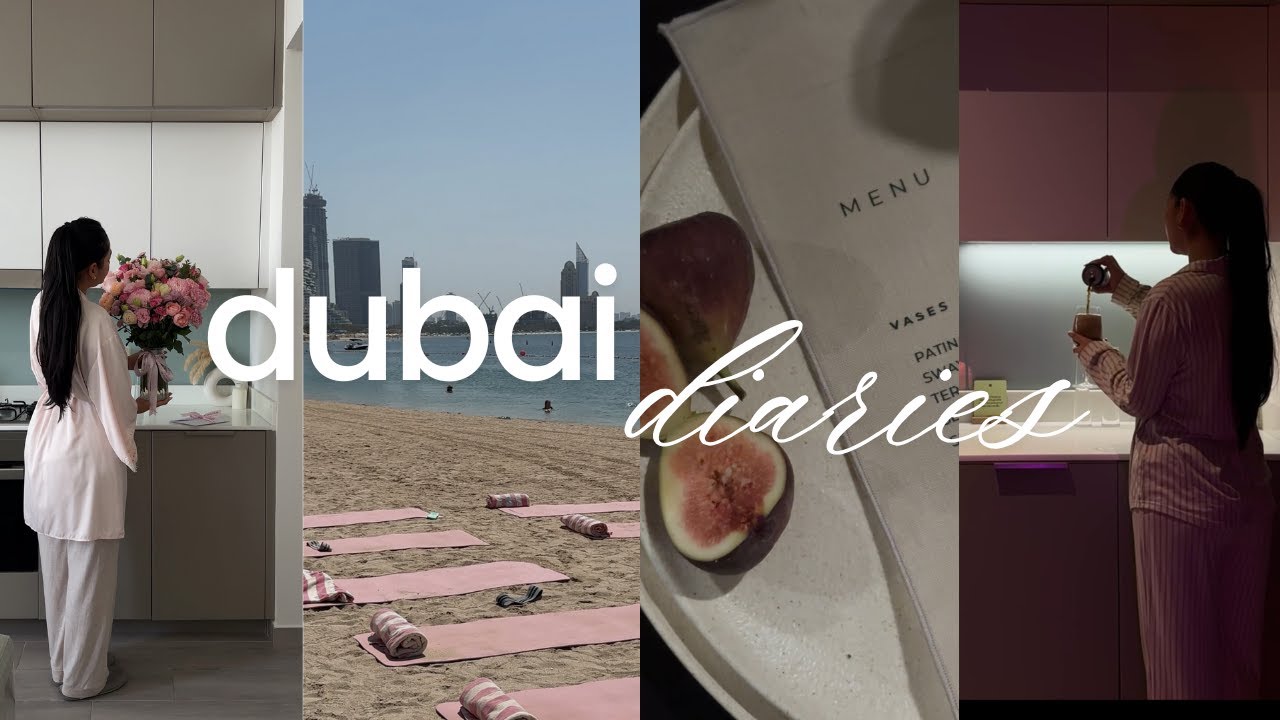 dubai diaries | influencer events, sushi night in & birthday moments