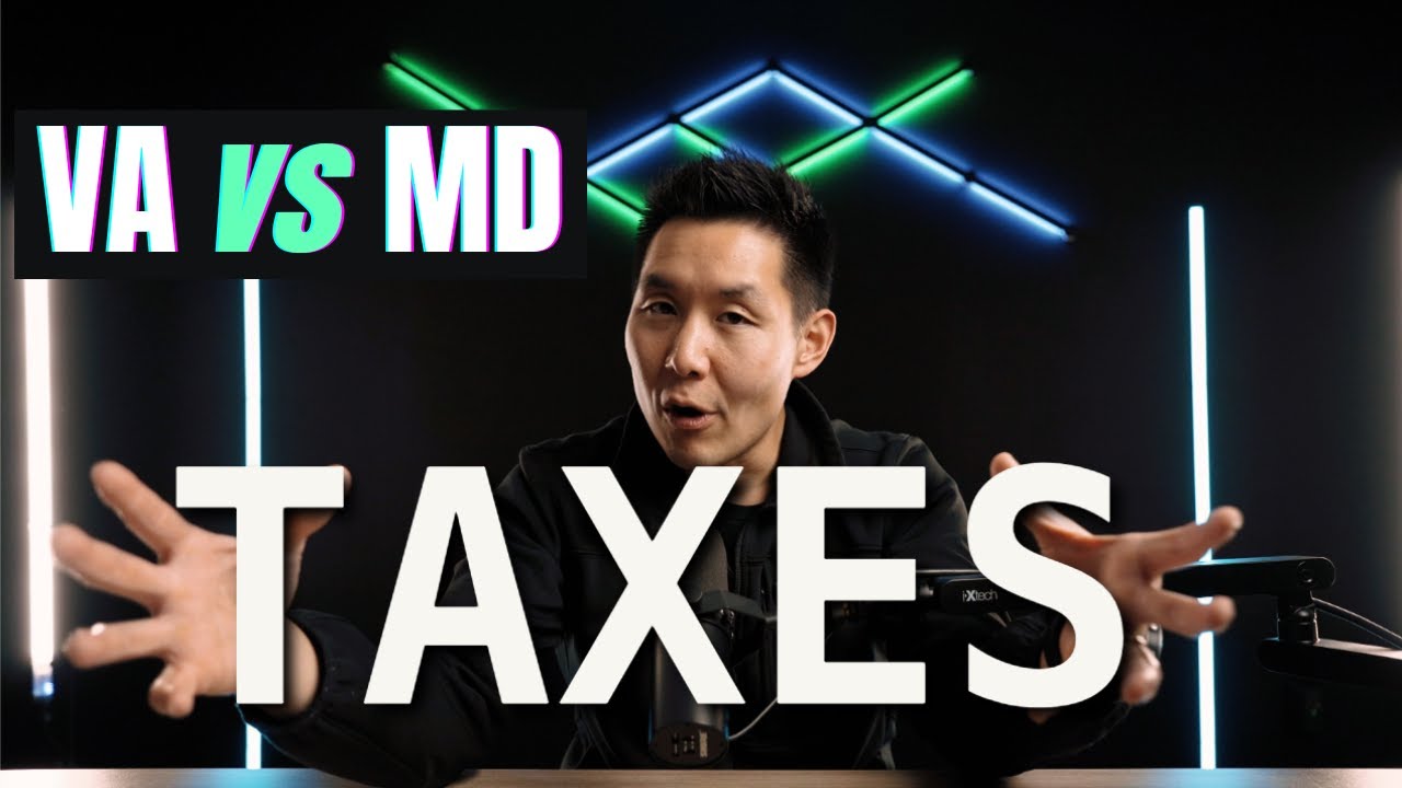 Do you pay more taxes in VA or MD? | Comparing taxes in Virginia and Maryland: Who wins? | [2023]