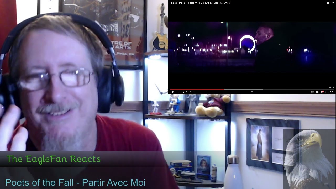 EagleFan Reacts to Poets of the Fall - Partir Avec Moi - Finnish Friday Returns