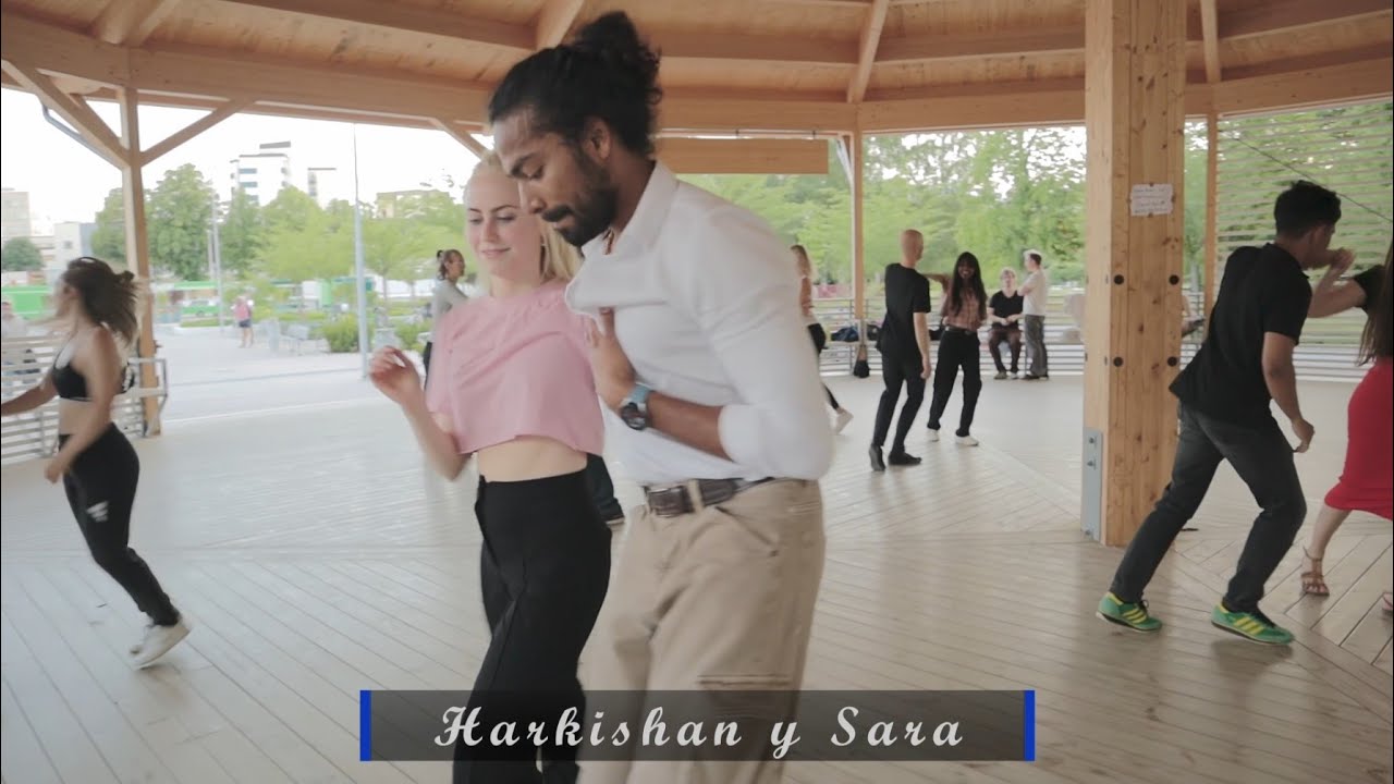 Leoni Torres - Me Quedo Contigo | Harkishan y Sara