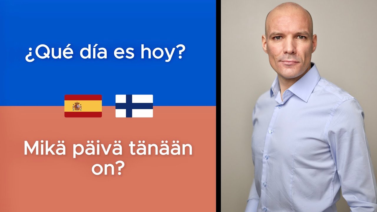 🇪🇸🇫🇮 Días de la semana en español - finés