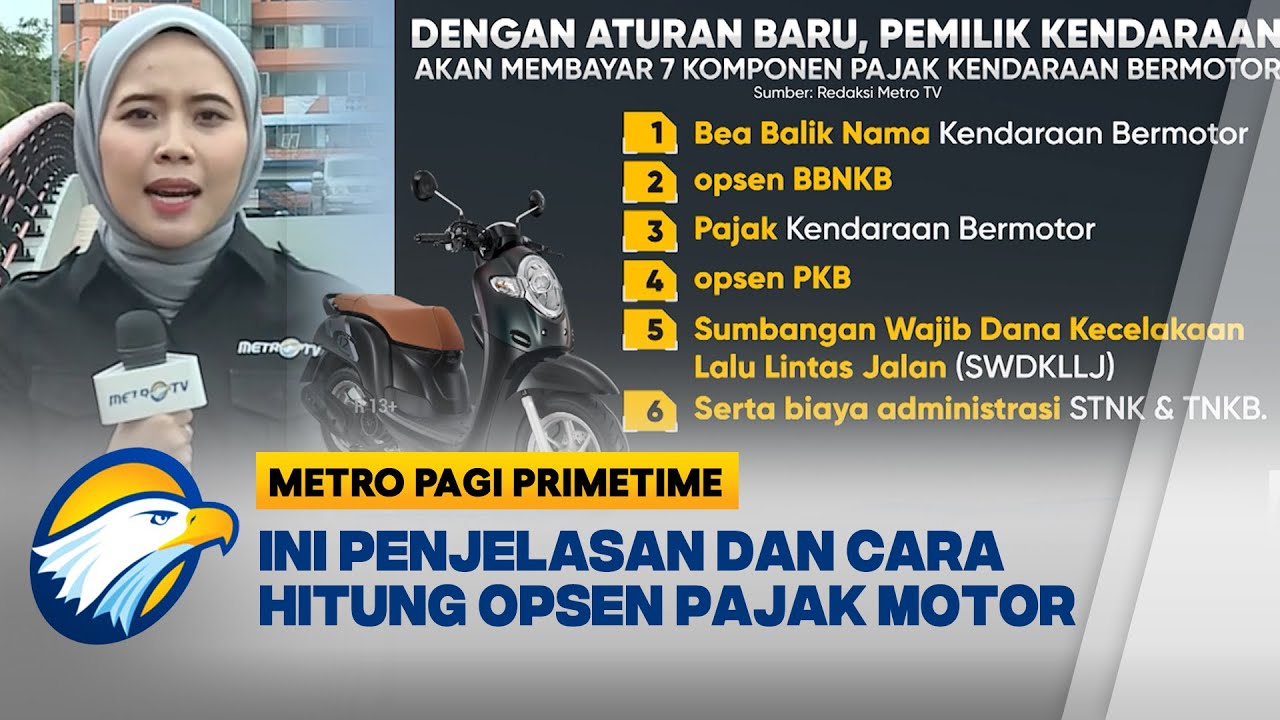 Opsen Pajak 'Tambahan' Motor Berlaku 2025, Simak Cara Hitungnya!