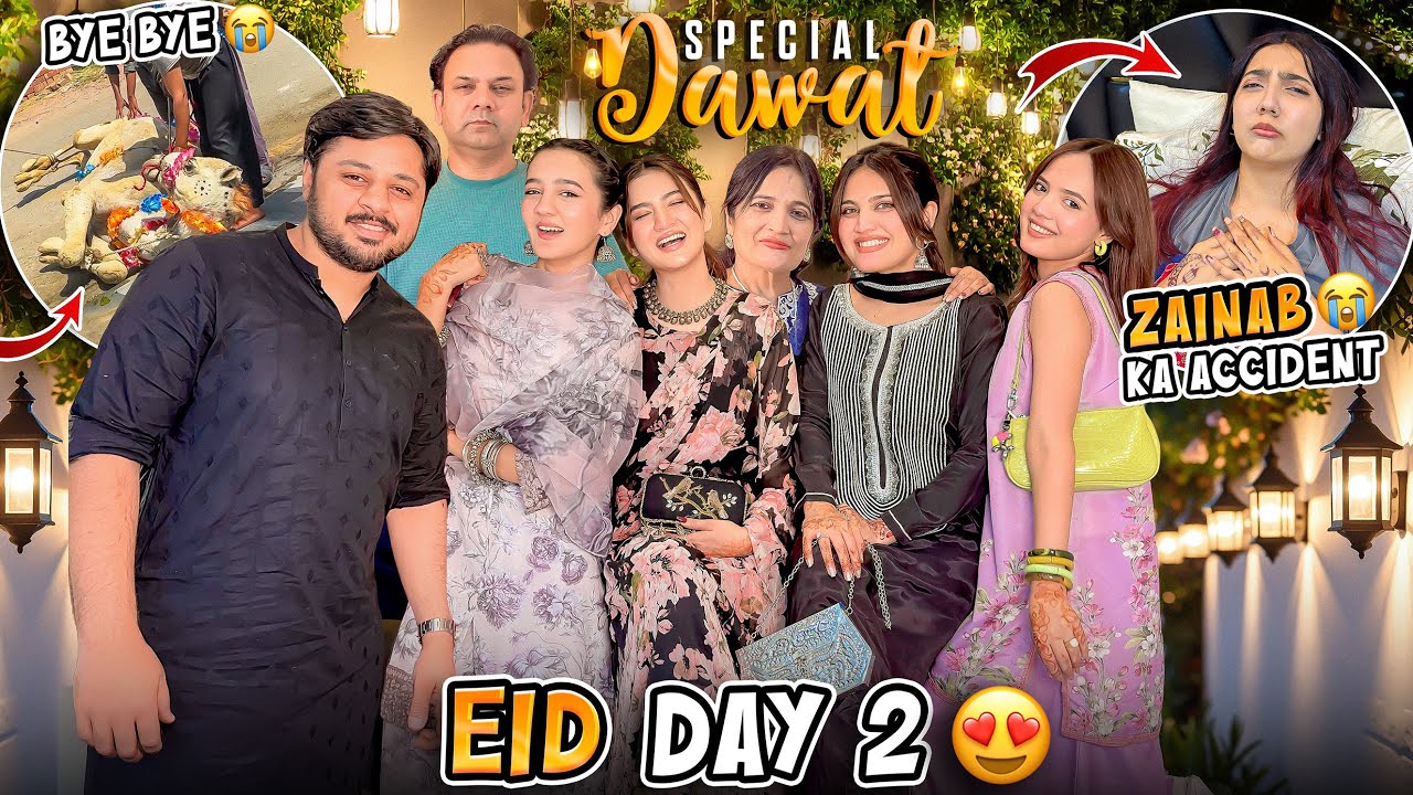 ZAINAB KA BHT BURA ACCIDENT HOGYA 😨 | Ghar Walon Ki Special Dawat ♥️| Camel Ki Qurbani Py Emotional😭