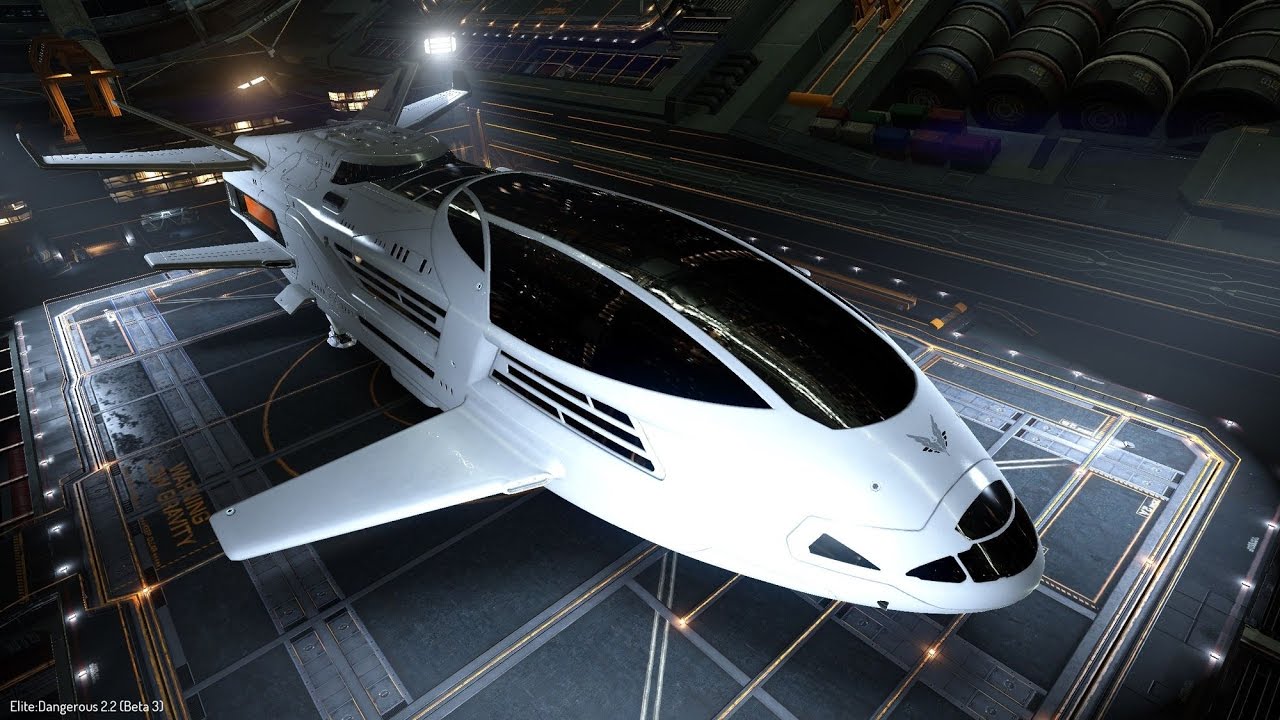 Elite: Dangerous. Beluga Liner. Роскошный корабль для Вип персон!
