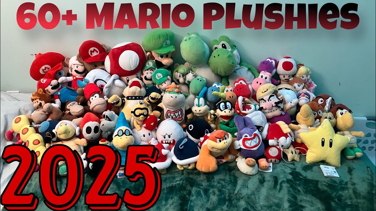 Mario Plush Collection 2025 | Yoshify