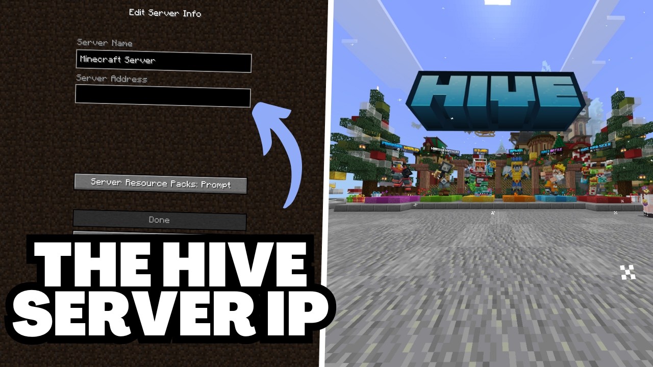 IP-адрес сервера Hive в Minecraft 2026