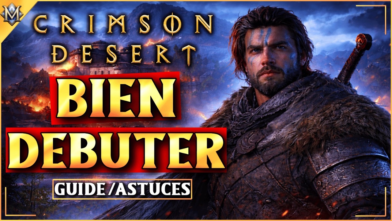 Crimson Desert : Guide COMPLET pour bien débuter (Astuce + Conseils Débutant)