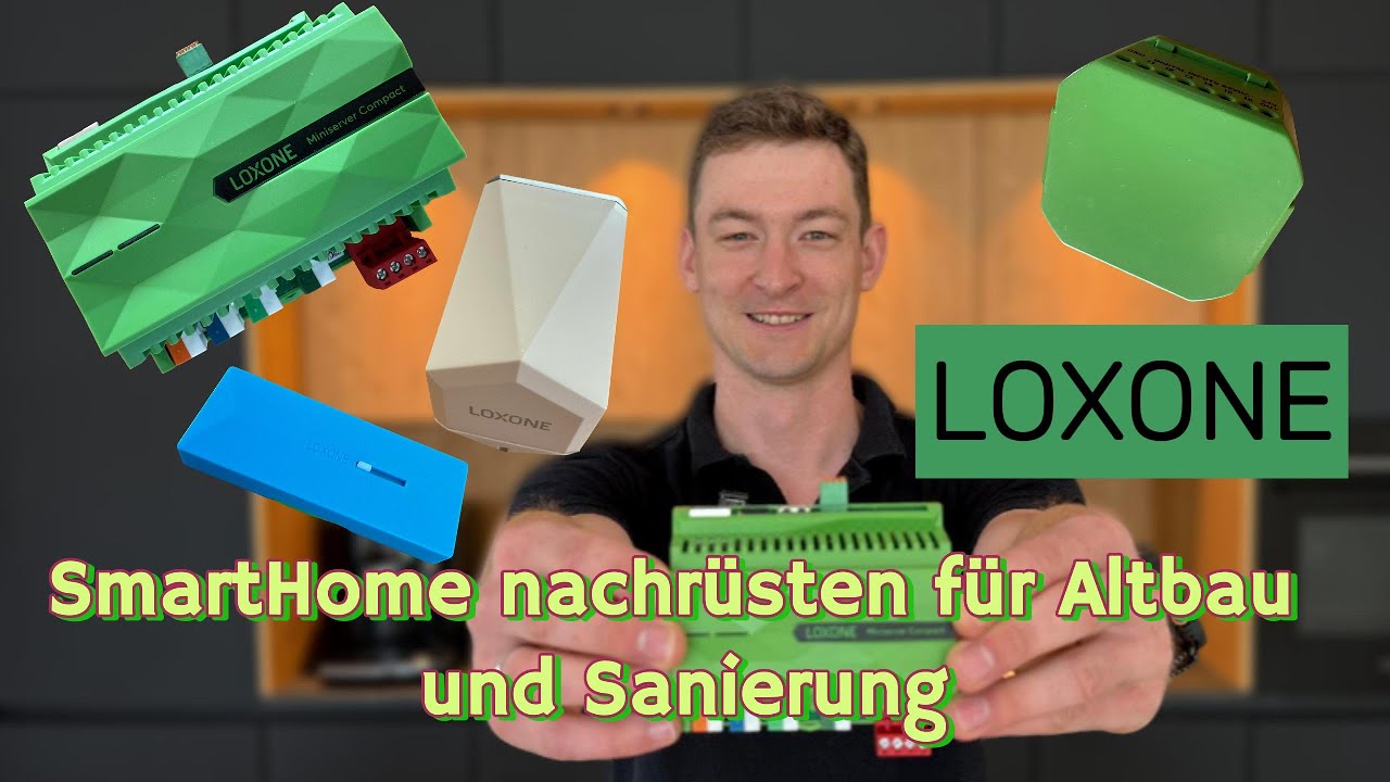Loxone im Altbau, Smarthome Nachrüsten großer Systemüberblick, Sanierung mit geringen Kabelkosten