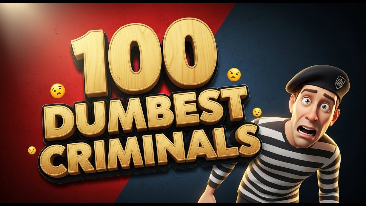 100 Dumbest Criminals Caught in the Stupidest Ways!
