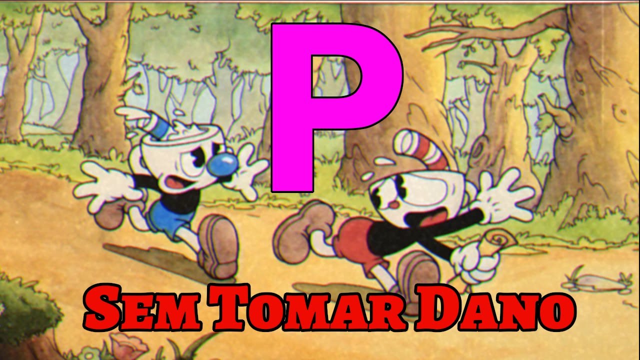 Cuphead: Run and Gun - Pacifista (Sem Atirar / Sem Tomar Dano / Como Pegar Filtro preto e Branco)