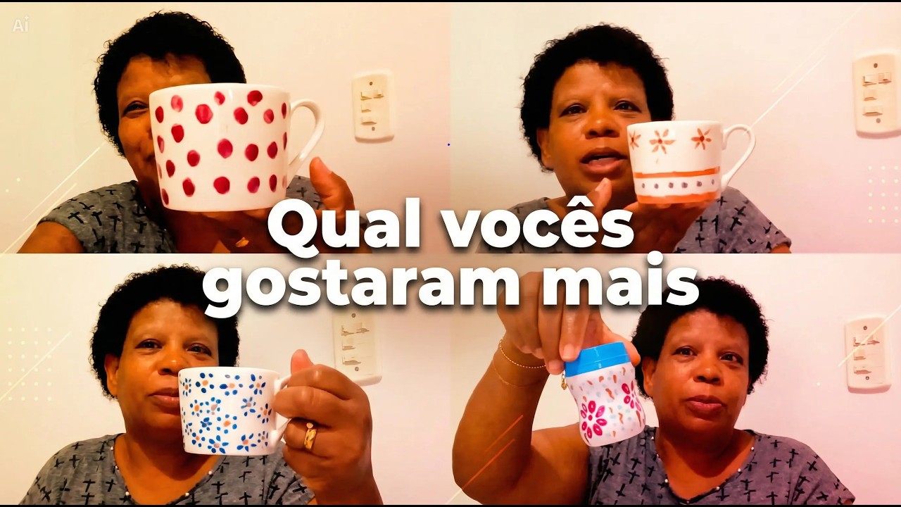 Decoração em xícaras com esmalte + Dica com cebola
