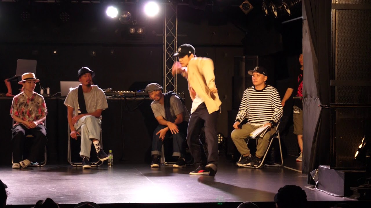 SASUKE vs TAK BEST8 中学生 BATTLE LOCKIN DANCE BATTLE 17/8/17