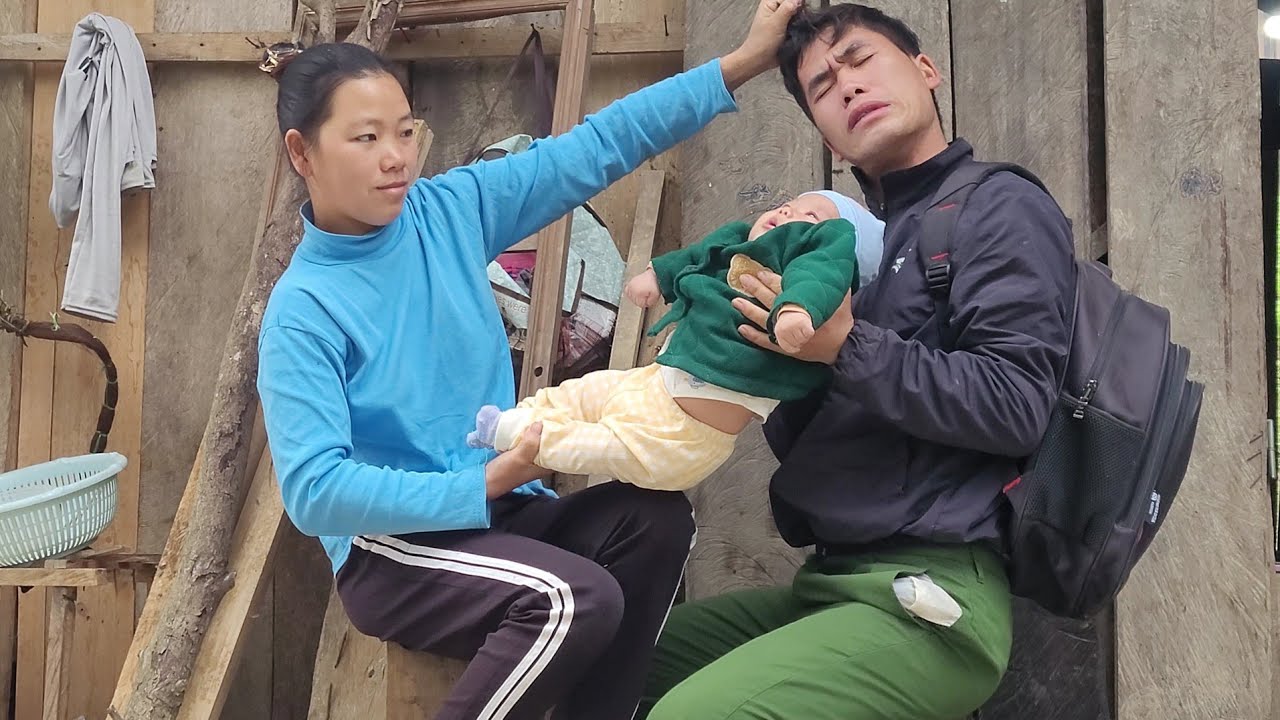 His wife and children at home don't know when their husband will return.