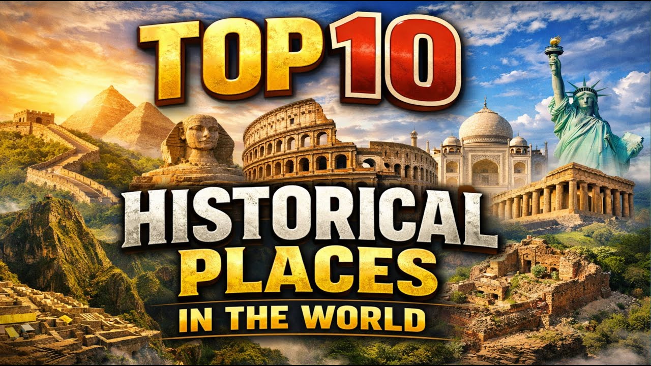 Top 10 Historical Places in the World | Ancient Wonders That Shaped Human History