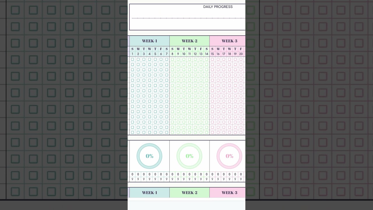 Habit Tracker, Google Sheets Template 💕 #habittracker #dailyhabits #googlesheets