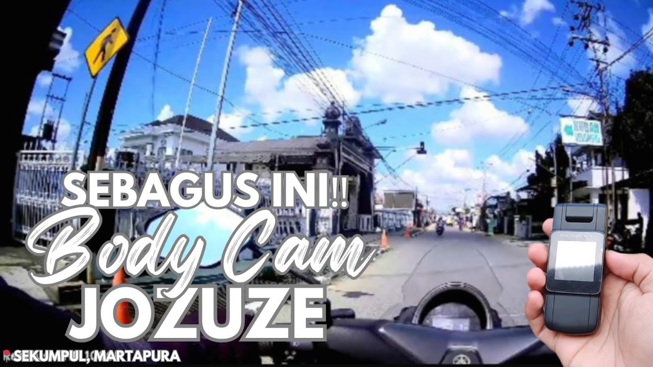 HASIL RECORD MENGGUNAKAN BODY CAMERA MINI JOZUZE