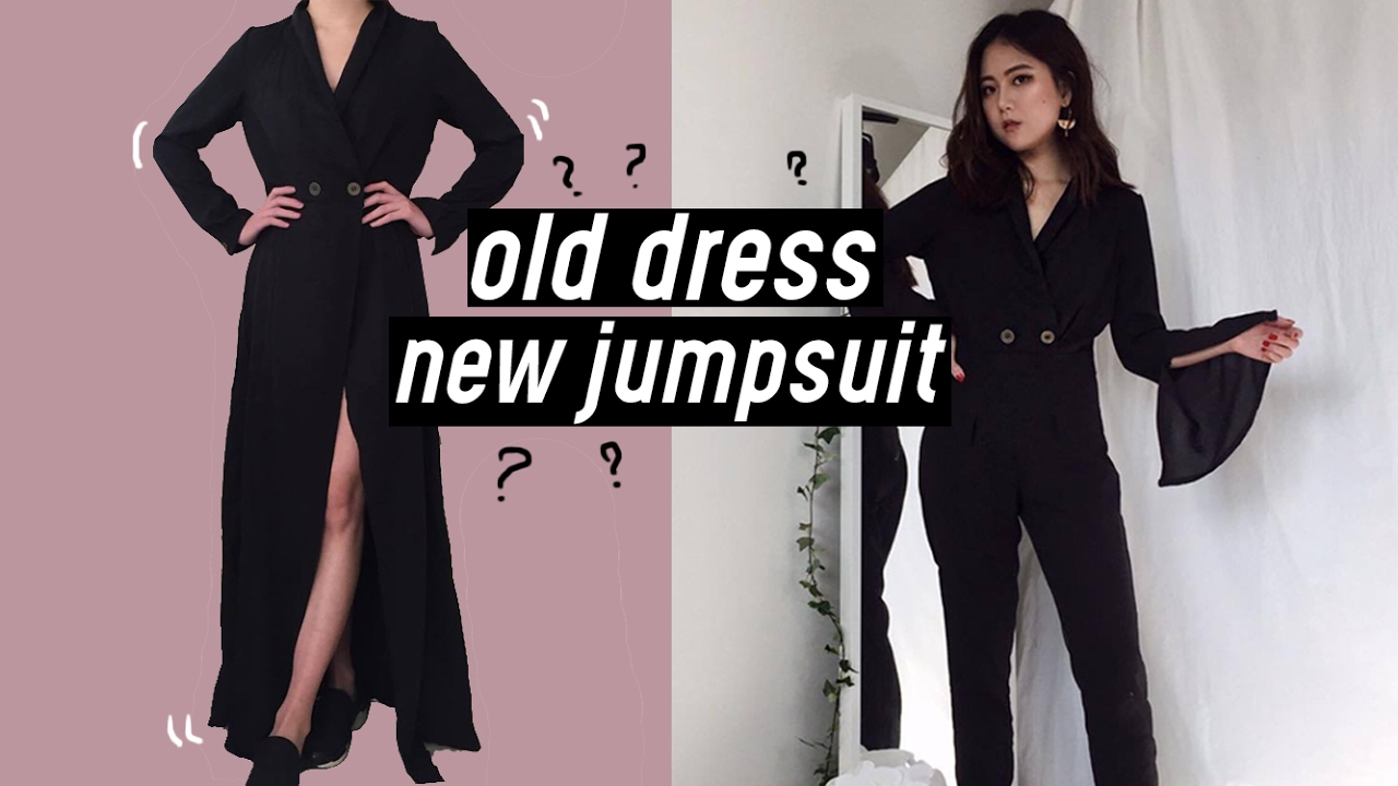 ✂️DIY Old Dress to Jumpsuit (Valentine’s Day) | Qformation EP.4