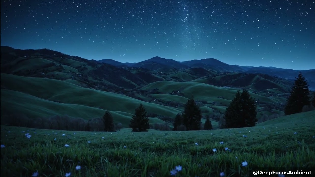Celestial Hills: Morning Glow for Deep Relaxation 🌌✨