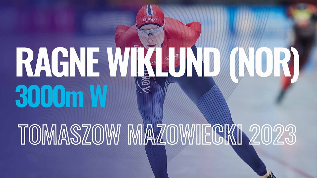 Ragne WIKLUND (NOR) | Winner | 3000m W | Tomaszow Mazowiecki | 