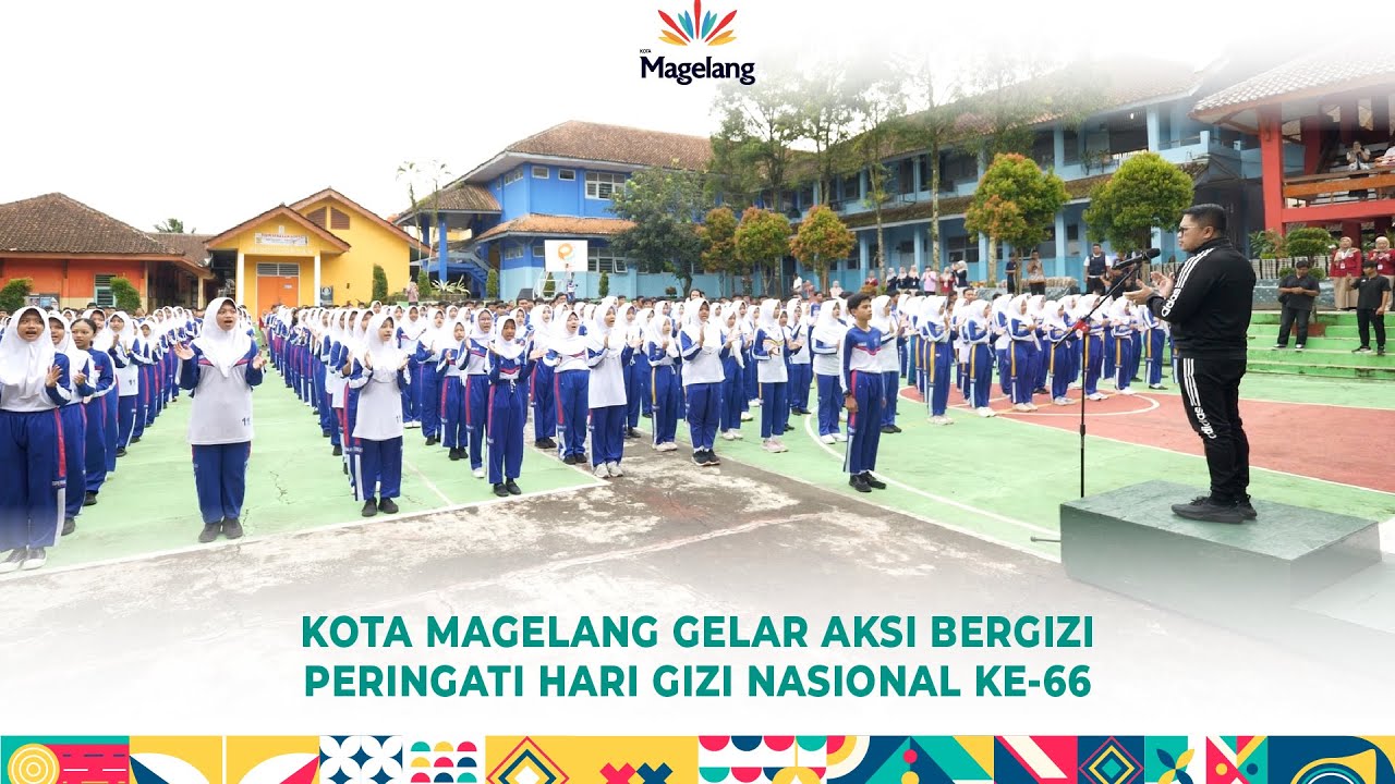 KOTA MAGELANG GELAR AKSI BERGIZI PERINGATI HARI GIZI NASIONAL KE-66