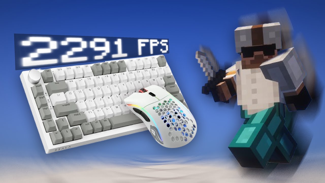 Keyboard + Mouse Sounds ASMR | Hypixel Bedwars