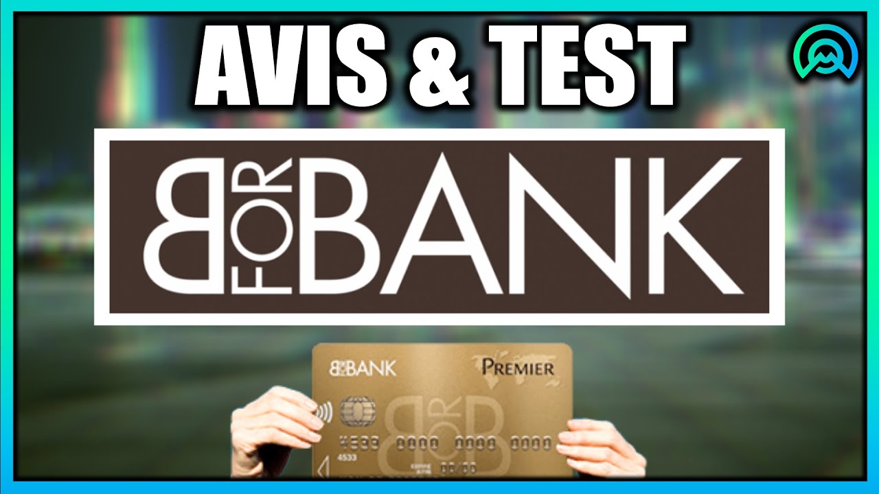 💰 BFORBANK AVIS : TEST DE LA (MEILLEURE ?) BANQUE EN LIGNE 2021