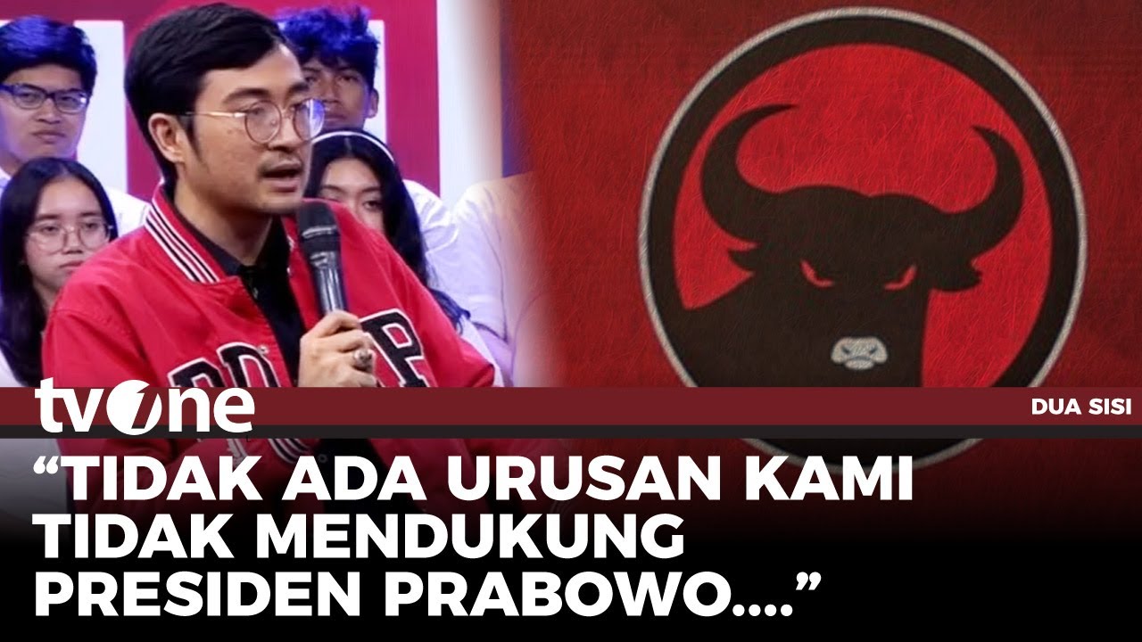 PDIP Melunak? Aryo Seno: Kalau Programnya Buruk Lantang akan Kita Kritik! | Dua Sisi tvOne