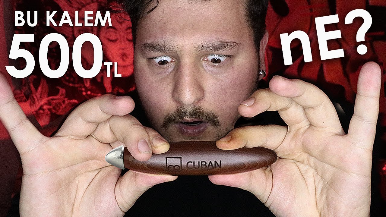 BU KALEM 500 TL VE SONSUZA KADAR YAZABİLİYOR (fake değil)