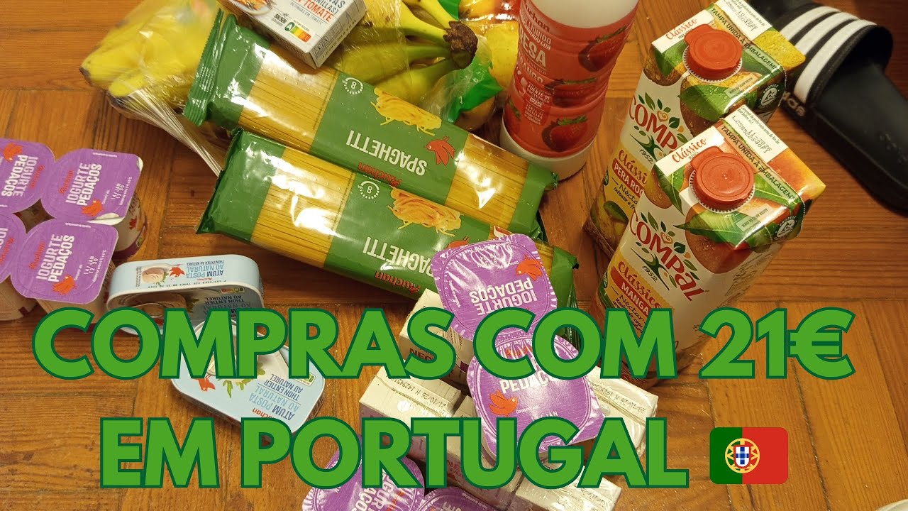 Compras Com 21€ Em Portugal 🇵🇹 | 2026