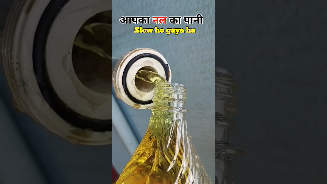 how to clean blocked water pipeline #how to clean kitchen pipe#cleaning wala #shorts #viral #plumber