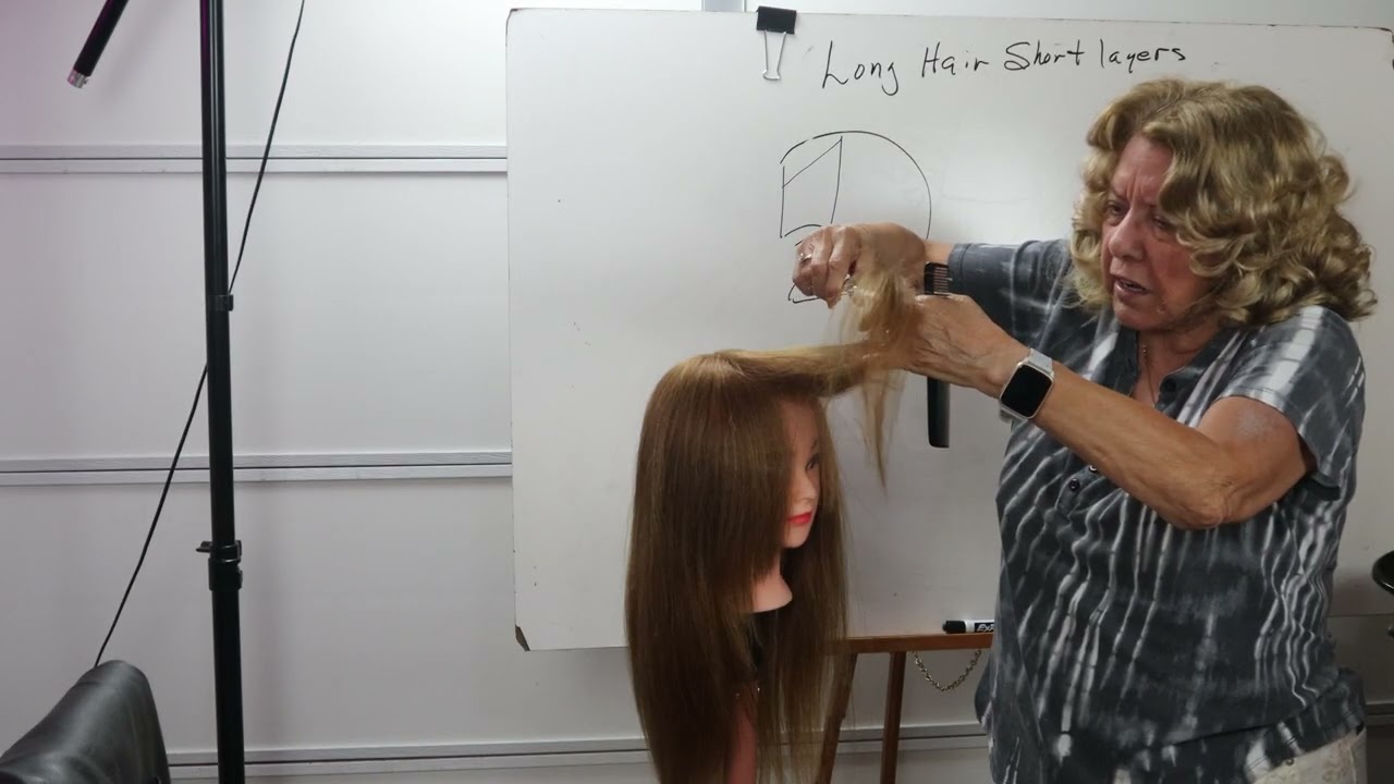 A to Z Cosmetology   Keeping Long Hair with Short Layers