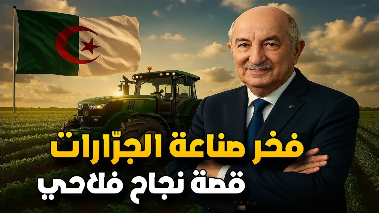 صناعة الجرارات في الجزائر 🚜🇩🇿 من الاستيراد إلى التصدير! 🔥