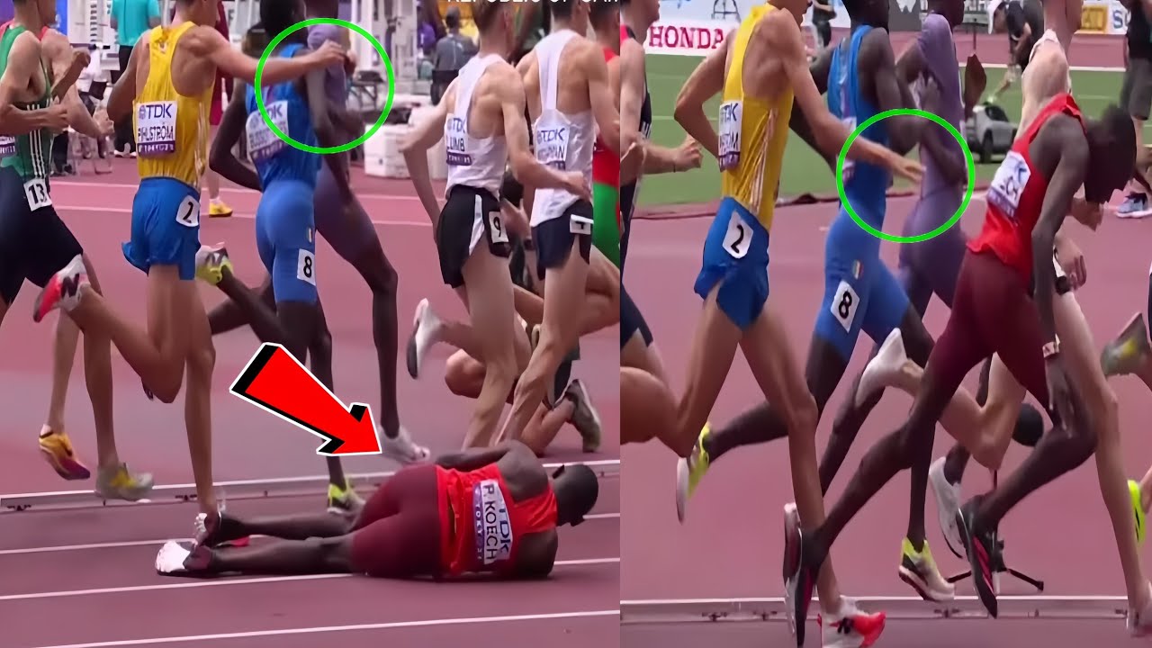 Jakob Ingebrigtsen Disqualified from 1500m as Phanuel Koech Falls Mid-Race