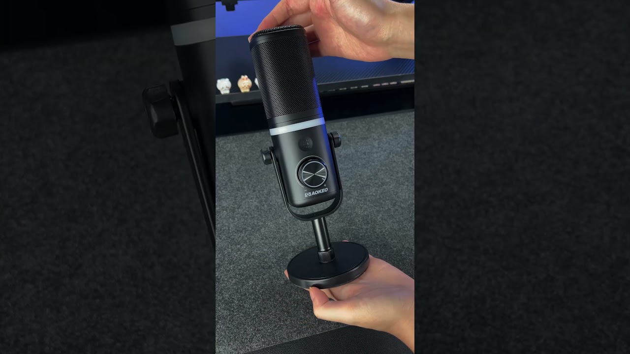 ✨ Unboxing AOKEO AK10 #aokeo #unboxing#ContentCreator #GamingMic #AudioSetup #DeskSetup #Microphone
