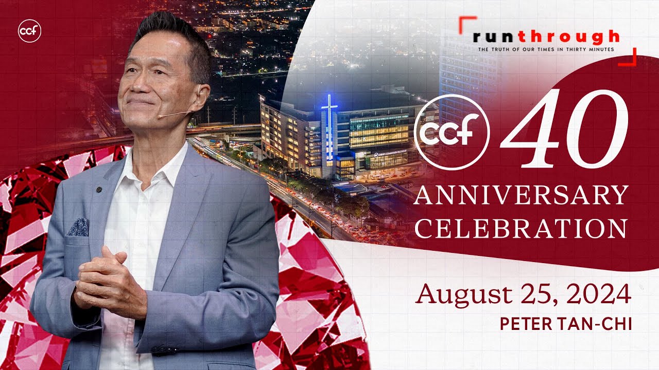 Have A Fresh Encounter With God | Peter Tan-Chi | Run Through