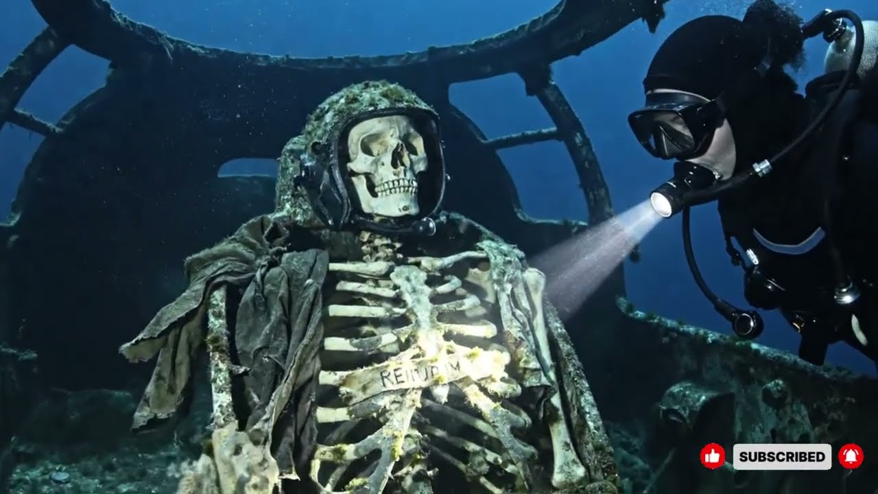 SHOCK Discovery of a Sunken US Fighter Plane from World War II — Pilot Still Inside After 80 Years!