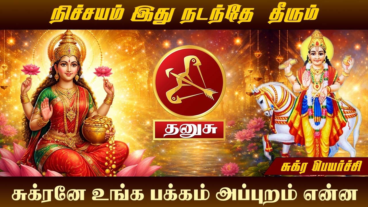 தனுசு | சுக்கிரனே உங்க பக்கம் அப்புறம் என்ன| dhanusu | sukra peyarchi | maars media